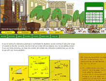 Tablet Screenshot of mathforyou.com